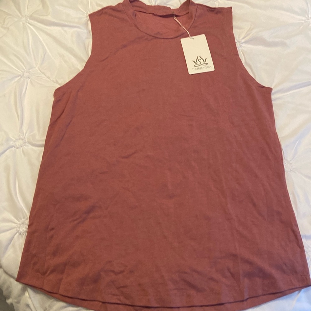 Pink Yoga Tank
